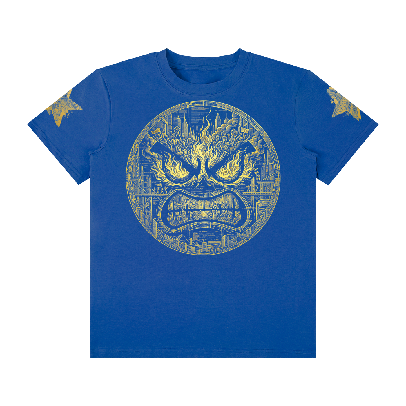 Unisex Classic Crew Neck Cotton T-Shirt