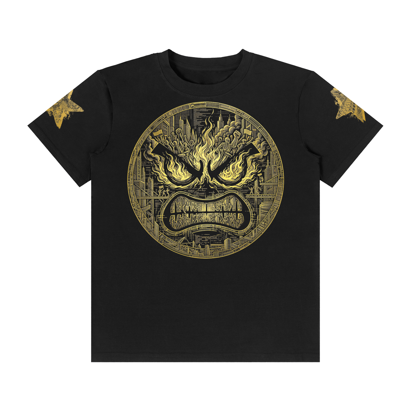 Unisex Classic Crew Neck Cotton T-Shirt