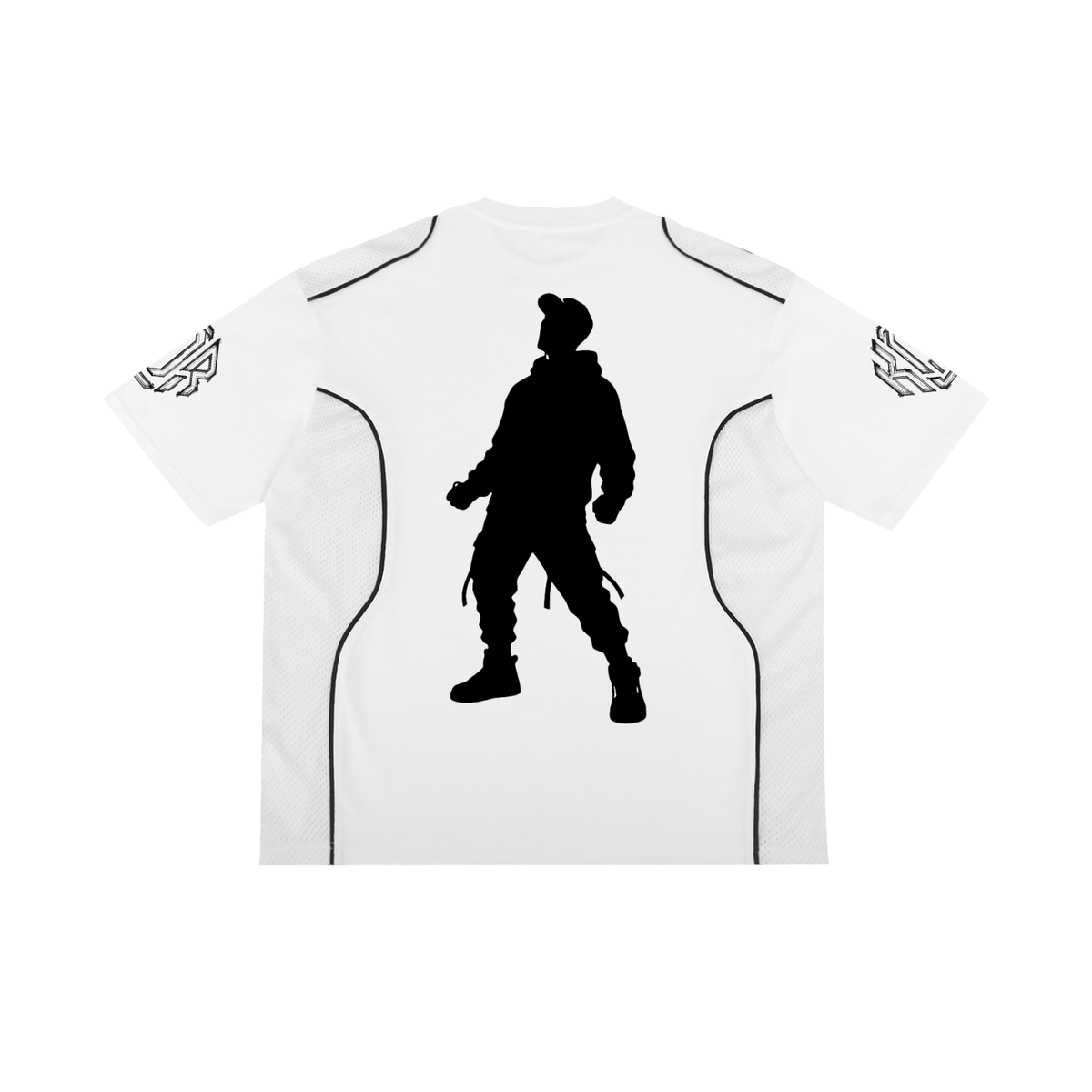 Contrast Piped Panel T-Shirt