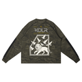 Unisex Camo Loose Long Sleeve T-Shirt