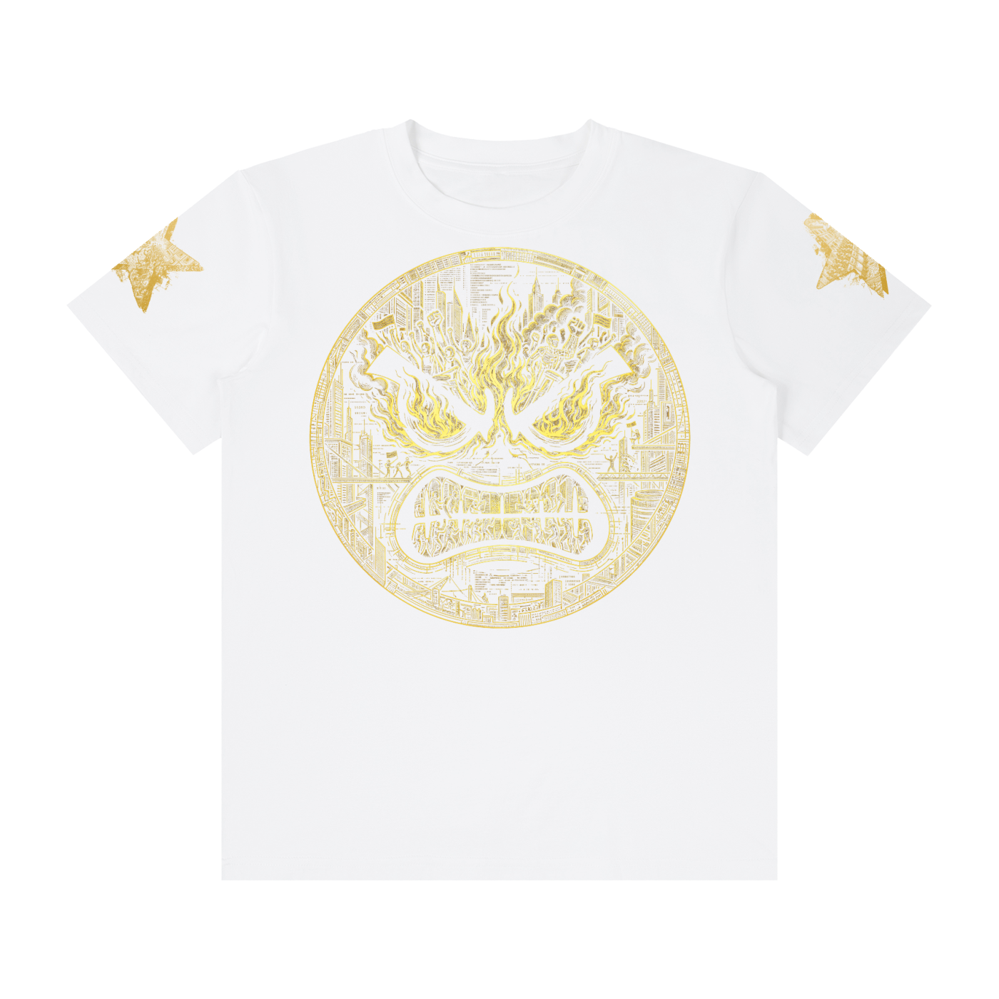Unisex Classic Crew Neck Cotton T-Shirt