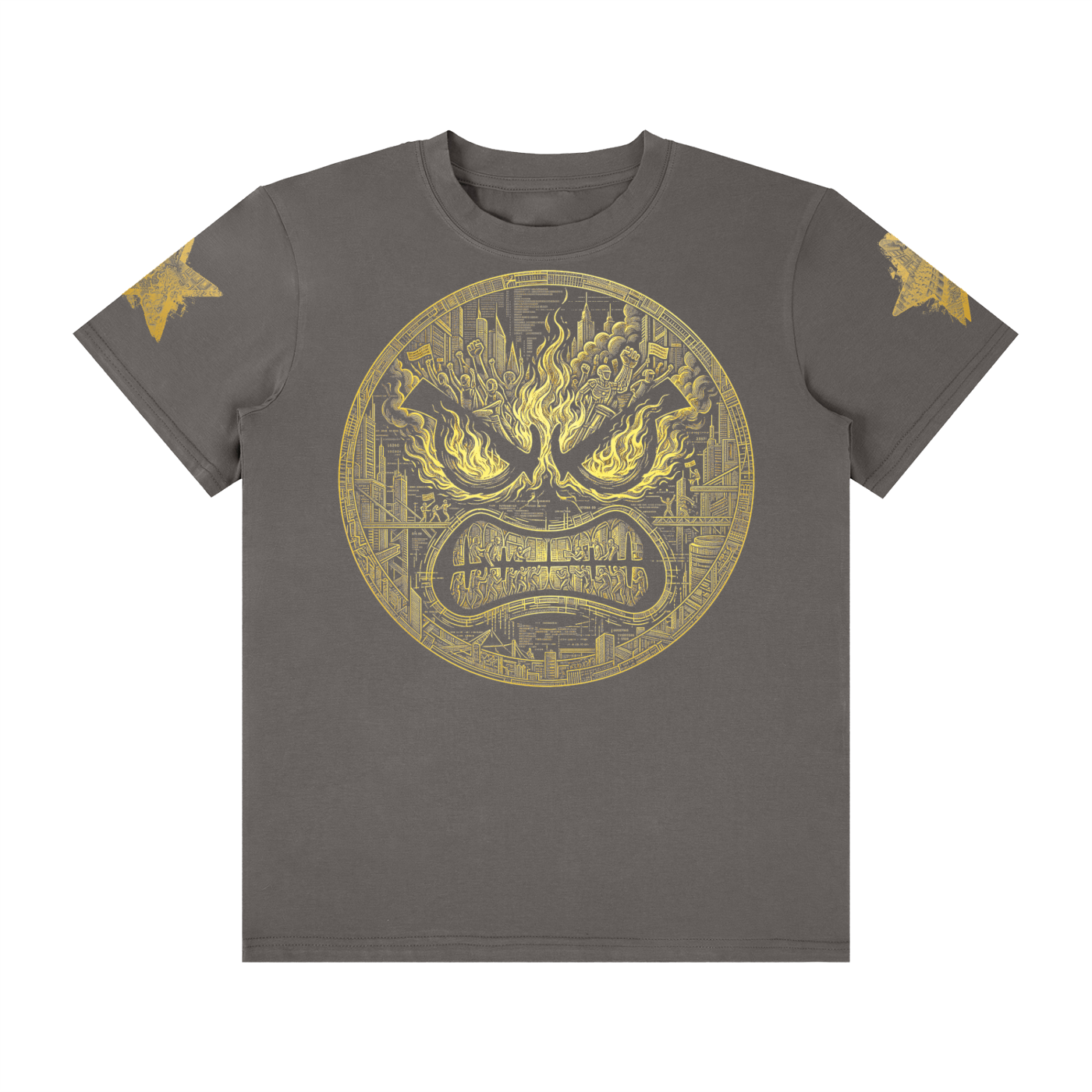 Unisex Classic Crew Neck Cotton T-Shirt