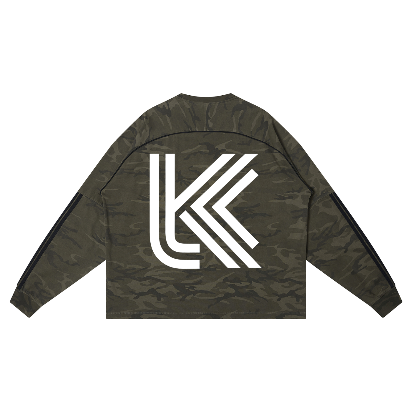 Unisex Camo Loose Long Sleeve T-Shirt