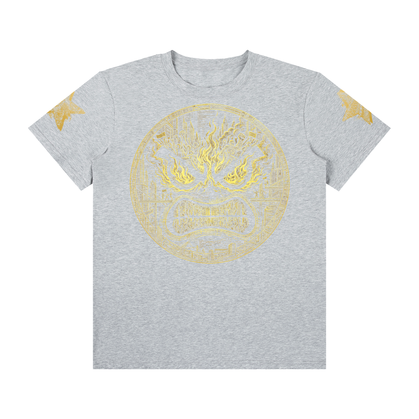 Unisex Classic Crew Neck Cotton T-Shirt