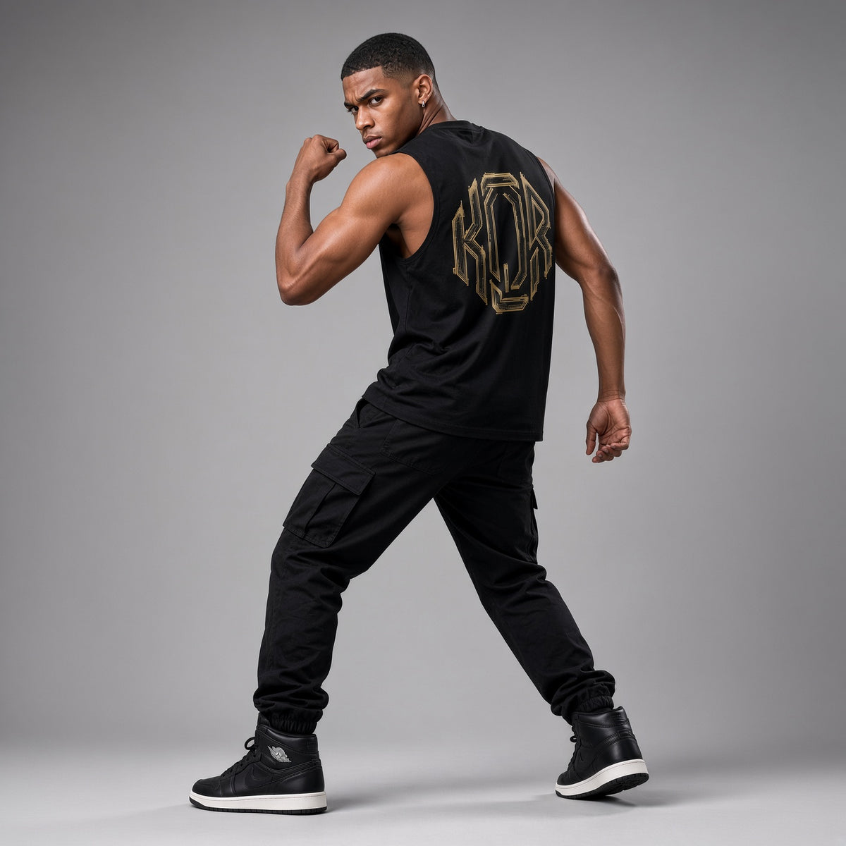 T-shirt sans manche gold