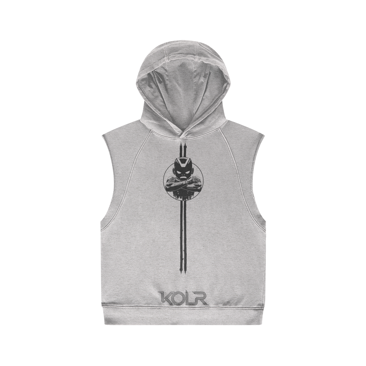 Sweat a capuche sans manches Oversized fit 380g premium