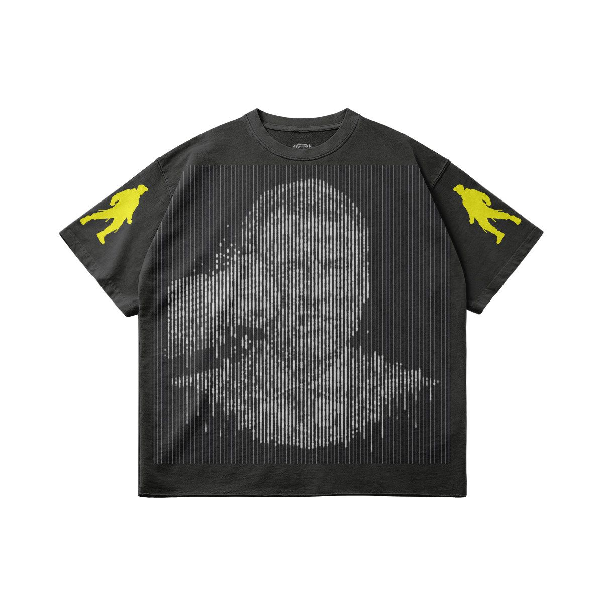 👀 T-Shirt Heavyweight Illusion Visuelle - Dark Edition